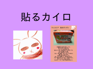 ウェルシアで「貼るカイロ」を買ってきたよ。